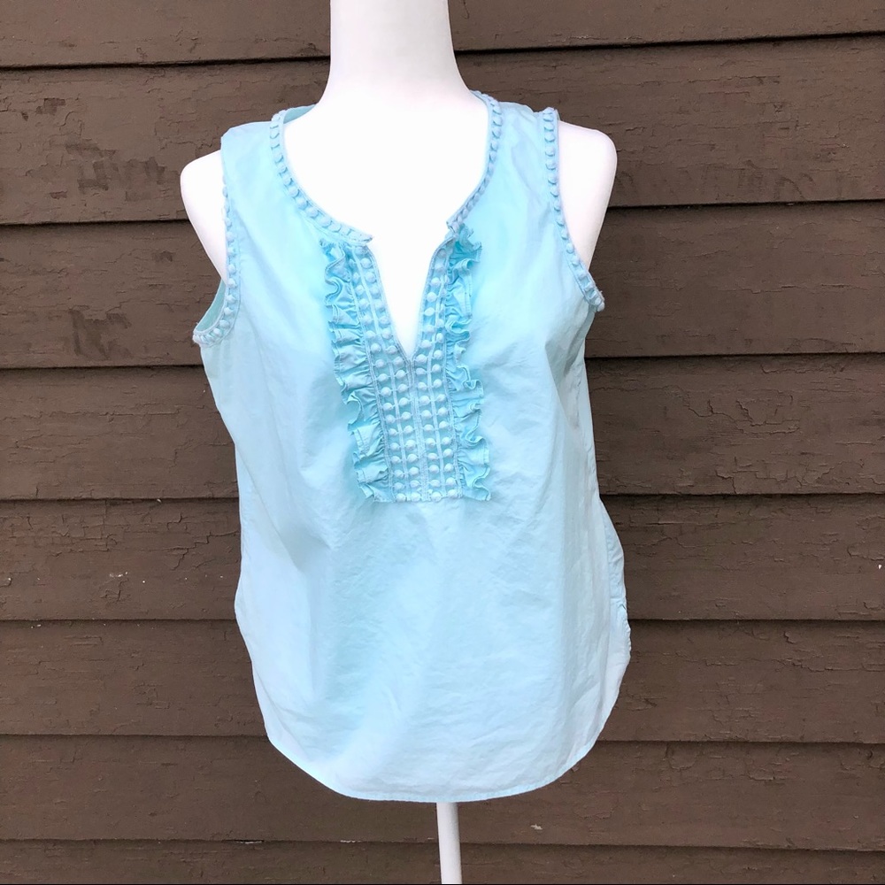 ☀️☀️☀️ 4/$20 Talbot’s cotton bric-a-brac tank